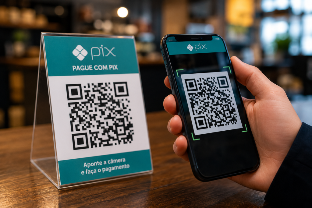 QR Code adulterado no Pix
