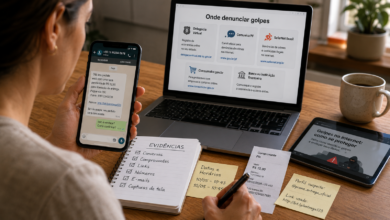 Como denunciar golpe digital