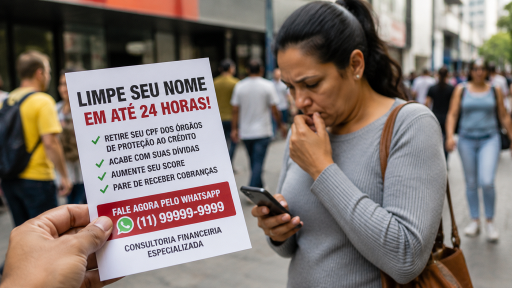 Golpe do limpa nome