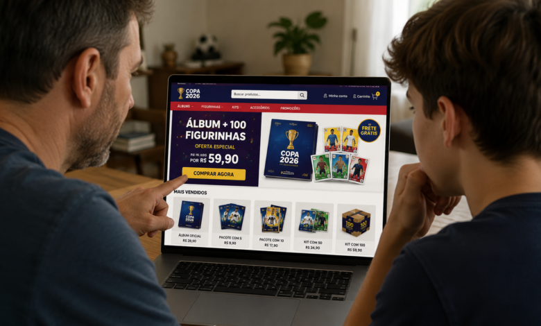Sites falsos de figurinhas da Copa prometem descontos e produtos oficiais, mas podem causar prejuízo.