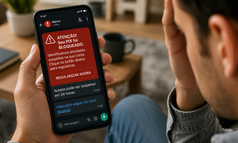 Seu Pix foi bloqueado