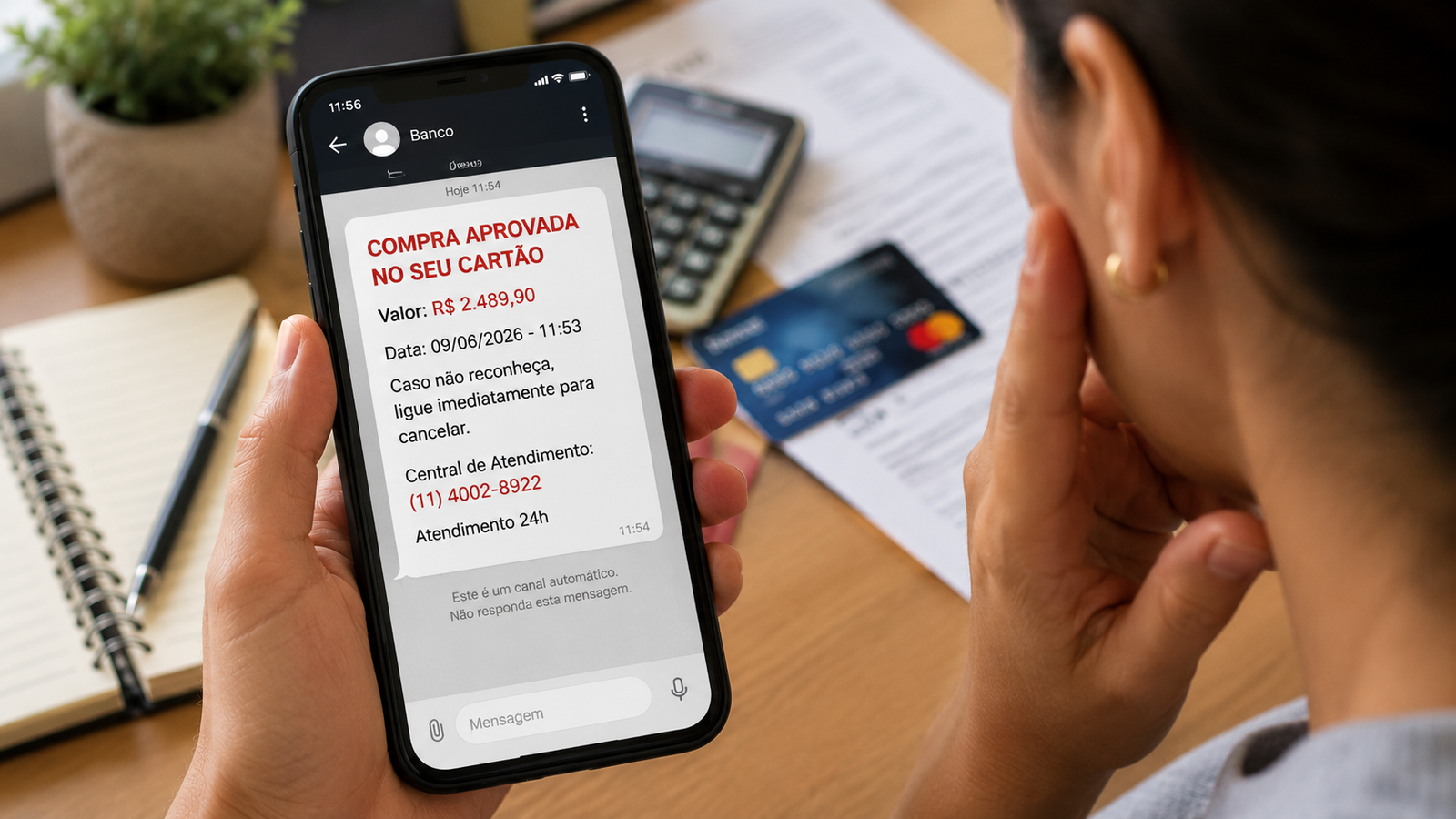Compra aprovada no seu cartão