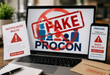 Golpe da falsa multa do Procon