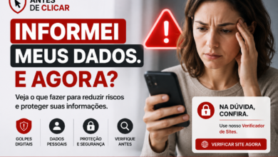 Informei meus dados