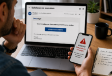 golpe da assinatura digital falsa
