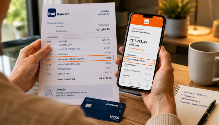 Itaú cobrança indevida